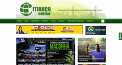 Desktop Screenshot of itirucuonline.com